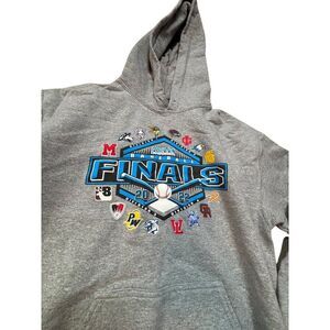 Baseball Finals 2022 Gray Hoodie Large - Casual Sportswear